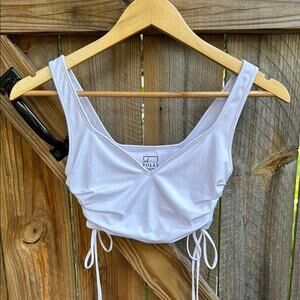 Oh Polly Swim Top White XS